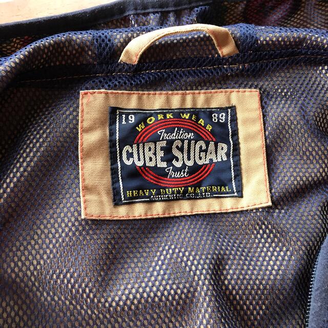 CUBE SUGAR(キューブシュガー)のcube sugar 花柄ジップパーカー　アウター レディースのジャケット/アウター(ブルゾン)の商品写真