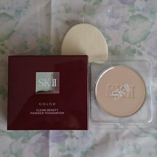 エスケーツー(SK-II)の≪SK-II≫ COLOR ﾊﾟｳﾀﾞｰﾌｧﾝﾃﾞ (ﾚﾌｨﾙ) 9.5g(ファンデーション)