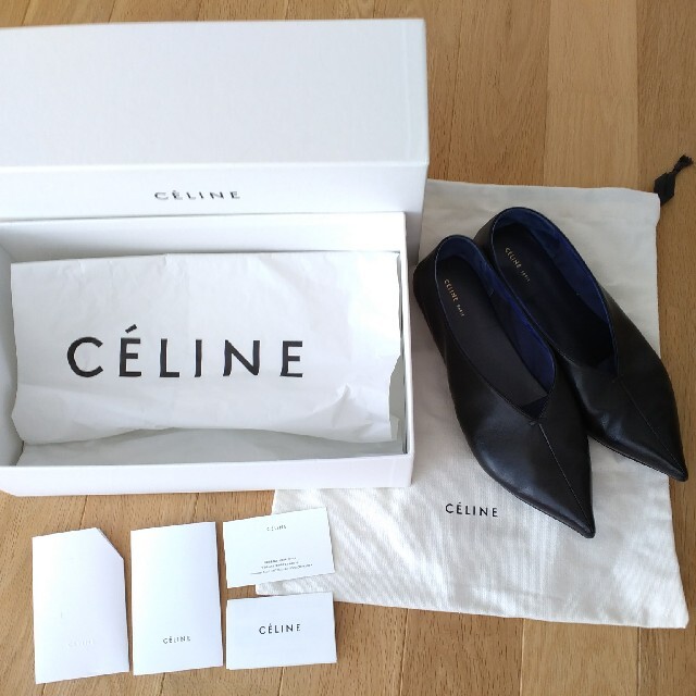 セリーヌ CELINE パンプス 38　フィービー期