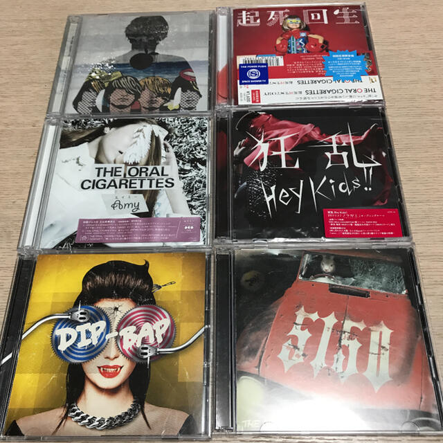 THE ORAL CIGARETTES 12枚セット 初回限定版含む オーラル www