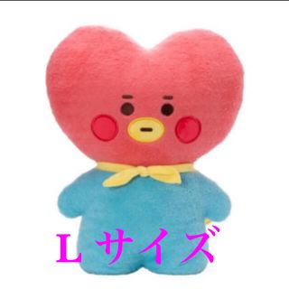 ボウダンショウネンダン(防弾少年団(BTS))のBT21 ベビーたっとんぬいぐるみ Lサイズ TATA(キャラクターグッズ)