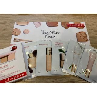 クラランス(CLARINS)の【新品・未開封】おまけ付き✨クラランス　ファンデーション&化粧下地　試供品6点(ファンデーション)