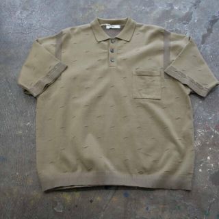 コモリ(COMOLI)の20SS Kumpu KnitPolo(KHAKI BEIGE) yashiki(ポロシャツ)