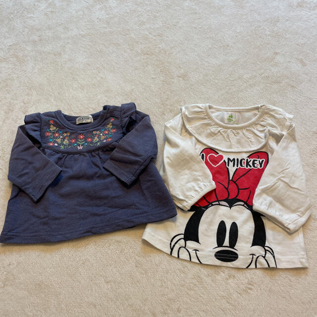 babyGAP(ベビーギャップ)の値下げ☆女の子　60〜70 10着セット キッズ/ベビー/マタニティのベビー服(~85cm)(シャツ/カットソー)の商品写真