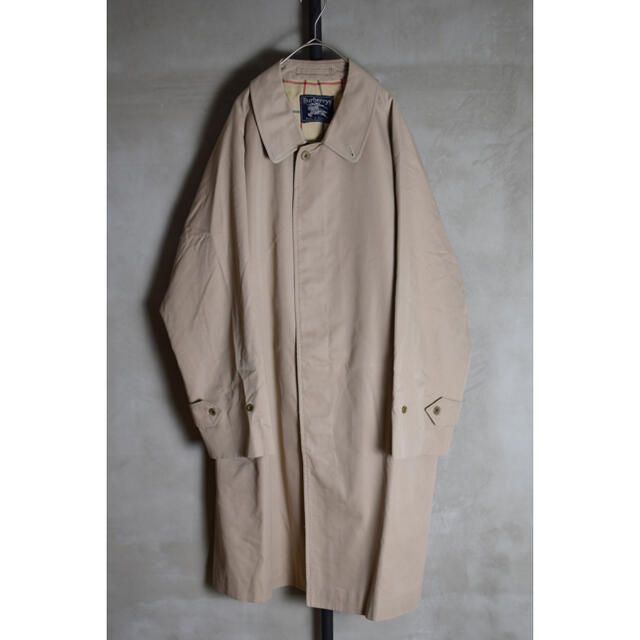在庫有】 BURBERRY - 70s vintage Burberry balmacaan coat 1枚袖 