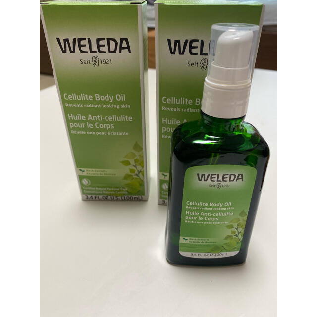 WELEDA(ヴェレダ)のWELEDA セルライトボディオイル　ポンプ式　100ml 新品 コスメ/美容のボディケア(ボディオイル)の商品写真