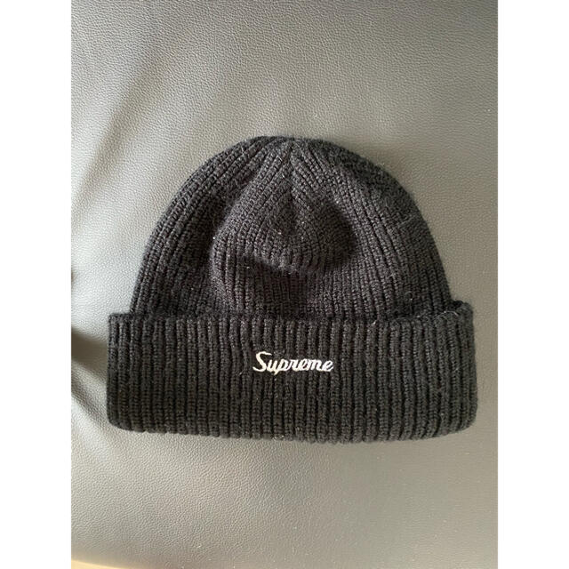 21FW Supreme Loose gauge Beanie ブラック 新品