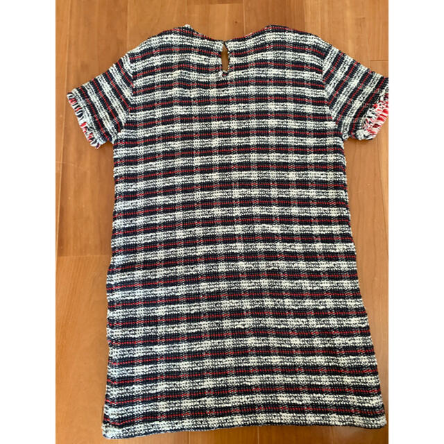 ZARA KIDS(ザラキッズ)のニットワンピース　8歳 キッズ/ベビー/マタニティのキッズ服女の子用(90cm~)(ワンピース)の商品写真