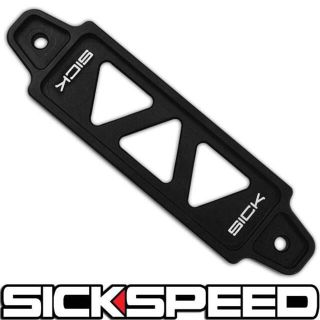 シックスピード　バッテリーステー　ブラック　USDM　汎用　B端子　タイダウン(汎用パーツ)
