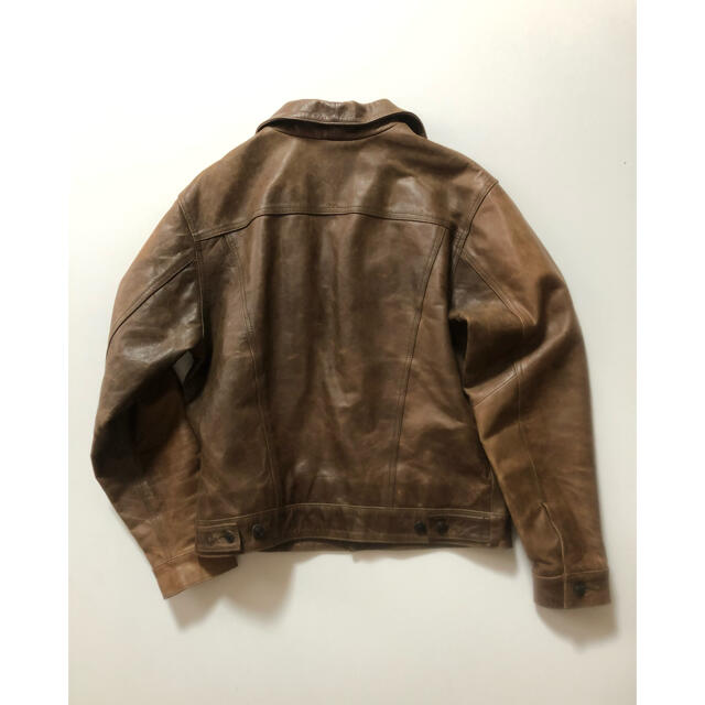 GAP(ギャップ)の90's GAP LEATHER JACKETギャップ　レザージャケット　342 メンズのジャケット/アウター(レザージャケット)の商品写真