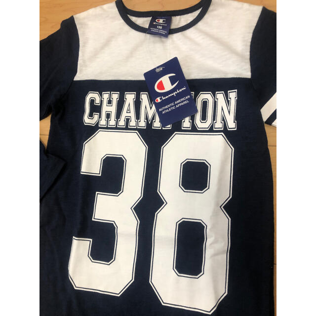 Champion(チャンピオン)のchampion＊ロンTワンピ＊キッズ130 キッズ/ベビー/マタニティのキッズ服女の子用(90cm~)(ワンピース)の商品写真