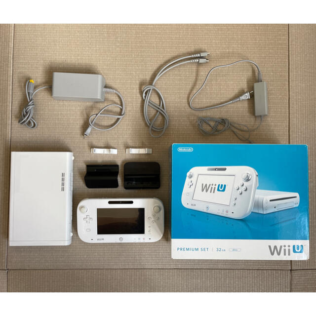【訳あり】Nintendo Wii U プレミアムセット SHIRO（32GB）