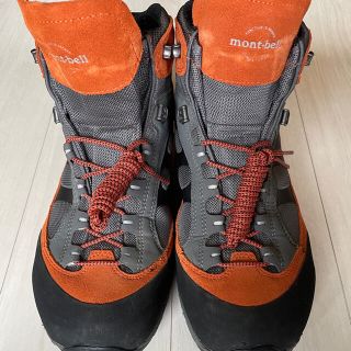 モンベル(mont bell)のモンベル メンズトレッキングシューズ 値下げしました! ¥14000→12000(登山用品)