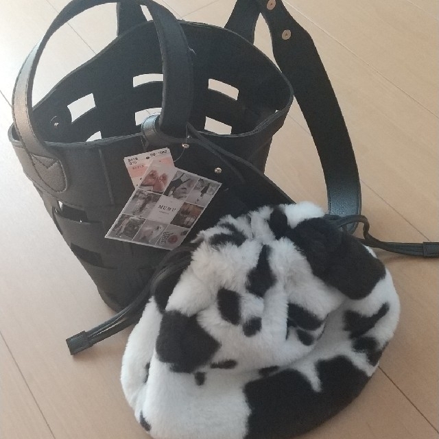 しまむら(シマムラ)のMUMU 巾着付きメッシュトートバック レディースのバッグ(トートバッグ)の商品写真