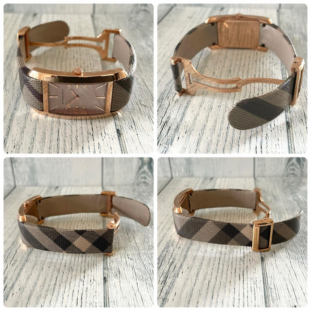 BURBERRY(バーバリー)の【動作OK】BURBERRY バーバリー BU9408 腕時計 レクタンギュラ メンズの時計(腕時計(アナログ))の商品写真