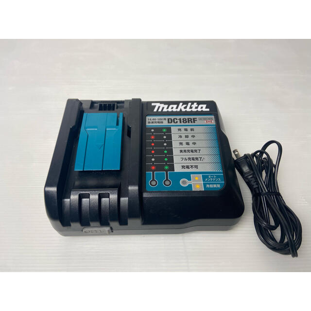 Makita(マキタ)の【美品】Makita マキタ 急速充電器 14.4V 18V DC18RF スポーツ/アウトドアの自転車(工具/メンテナンス)の商品写真