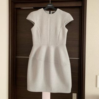 バーニーズニューヨーク(BARNEYS NEW YORK)のYOKO CHAN ワンピース 36 キャップスリーブ(ひざ丈ワンピース)