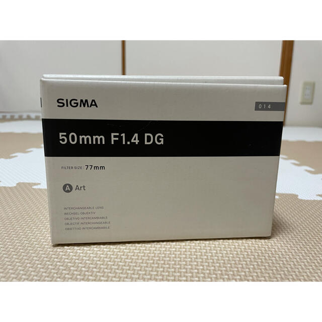 SIGMA(シグマ)の【超美品】SIGMA 50F1.4 DG HSM Art キヤノンEFマウント スマホ/家電/カメラのカメラ(レンズ(単焦点))の商品写真