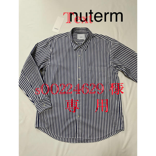 nuterm ニューターム　◆ RELAXIN SHIRT  シャツ