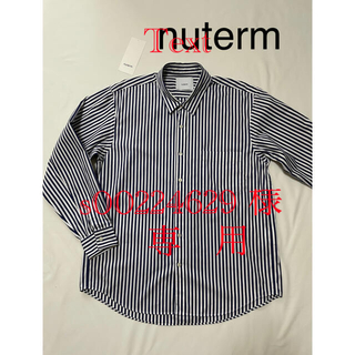 nuterm ニューターム　◆ RELAXIN SHIRT  シャツ(シャツ)