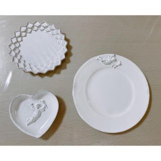 アッシュペーフランス(H.P.FRANCE)のastier 愛らしいエンジェル　プレート　食器(食器)