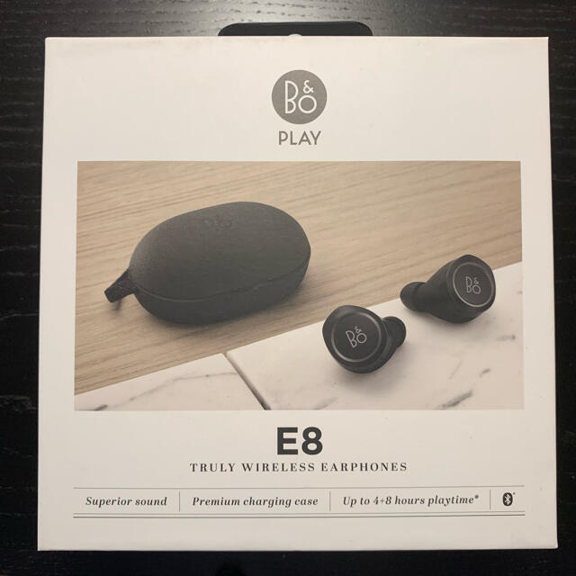 ワイヤレスイヤホン　B&O Beoplay E8 Black スマホ/家電/カメラのオーディオ機器(ヘッドフォン/イヤフォン)の商品写真