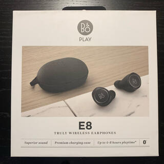 ワイヤレスイヤホン　B&O Beoplay E8 Black(ヘッドフォン/イヤフォン)