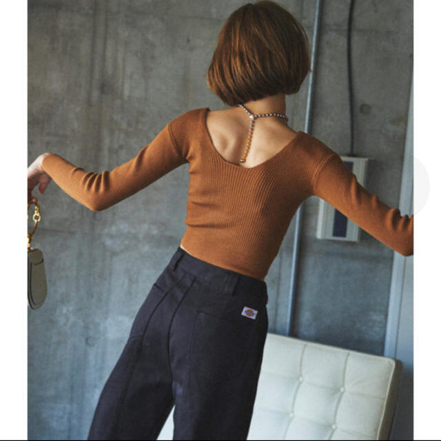 ALEXIA STAM(アリシアスタン)のjuemi Basic V neck long sleeve レディースのトップス(ニット/セーター)の商品写真