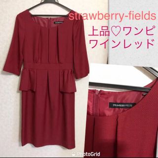 ストロベリーフィールズ(STRAWBERRY-FIELDS)のマリン様専用(ひざ丈ワンピース)