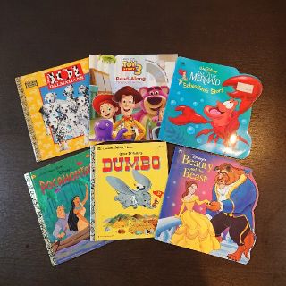 ディズニー(Disney)のディズニー洋書絵本 7冊♪ 美女と野獣 リトルマーメード トイ・ストーリー3(絵本/児童書)