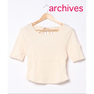 アーカイブ(Archive)のarchives パワショルバックシャンプルオーバー(シャツ/ブラウス(半袖/袖なし))