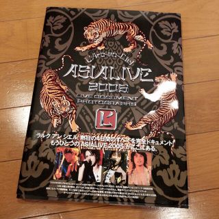 ラルクアンシエル(L'Arc～en～Ciel)のラルク　2005年ライブ写真集(ミュージシャン)