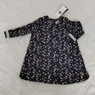 プチバトー(PETIT BATEAU)のコパンダマ様　　PETIT BATEAU　プチバトー　ワンピース　新品タグ付き(ワンピース)