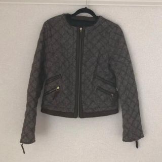 ザラ(ZARA)のZARA ザラ　ノーカラージャケット(ノーカラージャケット)