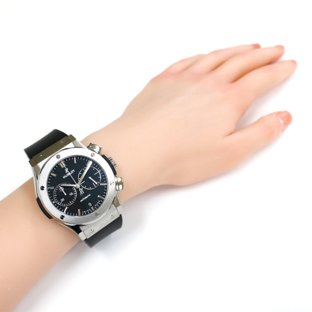 【中古】ウブロ HUBLOT 腕時計 クラシックフュージョン チタニウム