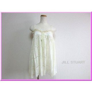 ジルスチュアート(JILLSTUART)のJILL STUARTジルスチュアート★総レースノースリーブワンピース★Ｓ★新品(ミニワンピース)