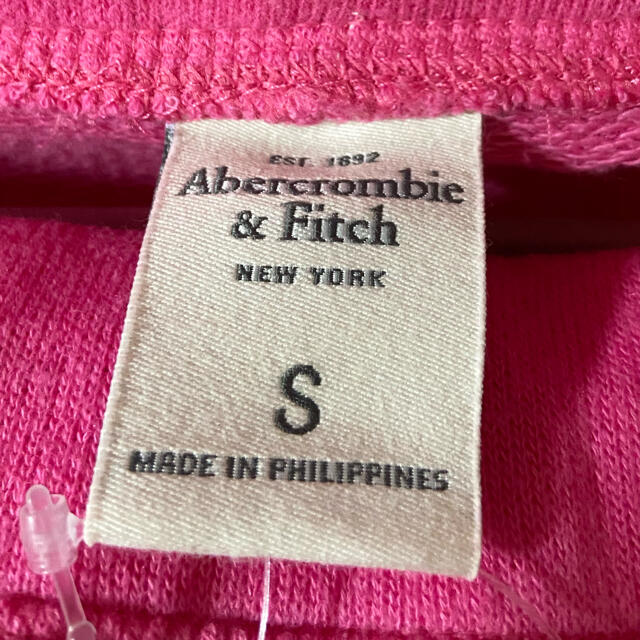 Abercrombie&Fitch(アバクロンビーアンドフィッチ)の★アバクロ アバクロンビー&フィッチ★ピンク スウェットパンツ 海外S 新品 レディースのパンツ(その他)の商品写真