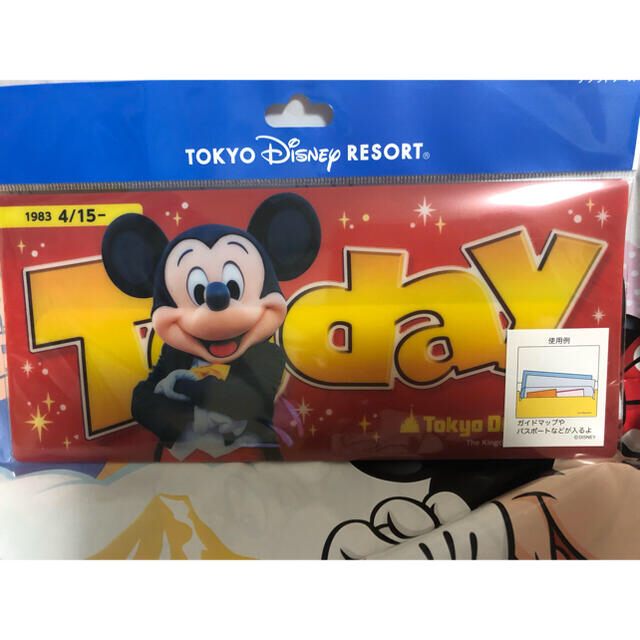 Disney(ディズニー)のチケットケース♪ エンタメ/ホビーのおもちゃ/ぬいぐるみ(キャラクターグッズ)の商品写真