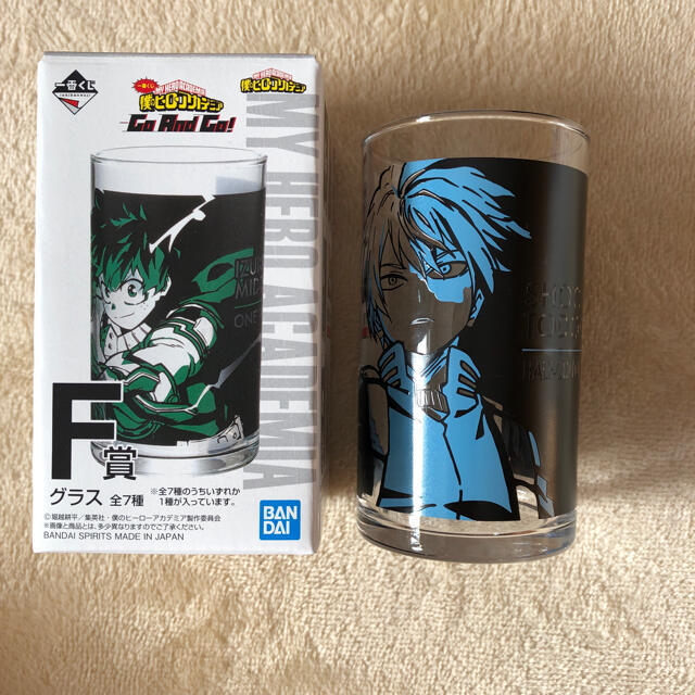 僕のヒーローアカデミア 轟焦凍 とどろきしゅうと グラス エンタメ/ホビーのおもちゃ/ぬいぐるみ(キャラクターグッズ)の商品写真