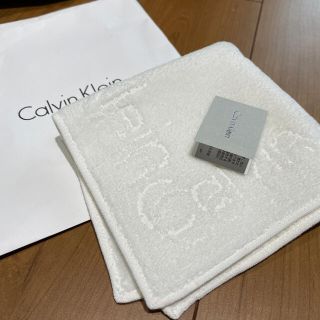 カルバンクライン(Calvin Klein)の【新品・未使用】ミニタオル　Calvin Klein(ハンカチ/ポケットチーフ)