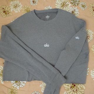 ルルレモン(lululemon)の＊〜Alo yoga＊アロ＊Cropped Graphic Crew＊S〜＊(ヨガ)