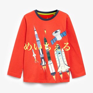 ボーデン(Boden)の【新品】Boden レッド ロケット Tシャツ(Tシャツ/カットソー)