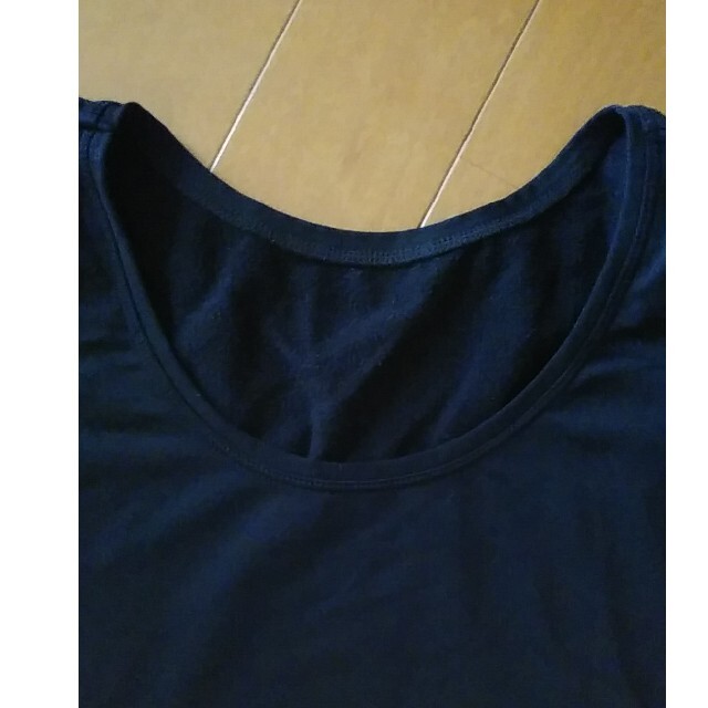 しまむら(シマムラ)のFIBERHEAT 長袖　140 キッズ/ベビー/マタニティのキッズ服女の子用(90cm~)(Tシャツ/カットソー)の商品写真