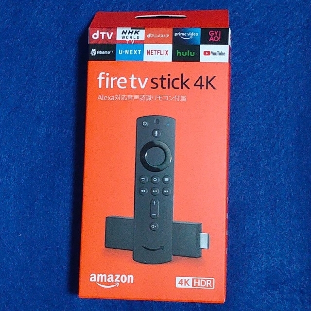 fire tv stick 4k 新品未開封品 2021/06下旬購入 スマホ/家電/カメラのテレビ/映像機器(テレビ)の商品写真