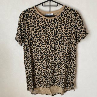 ザラ(ZARA)のZARA レオパード柄Tシャツ(Tシャツ(半袖/袖なし))