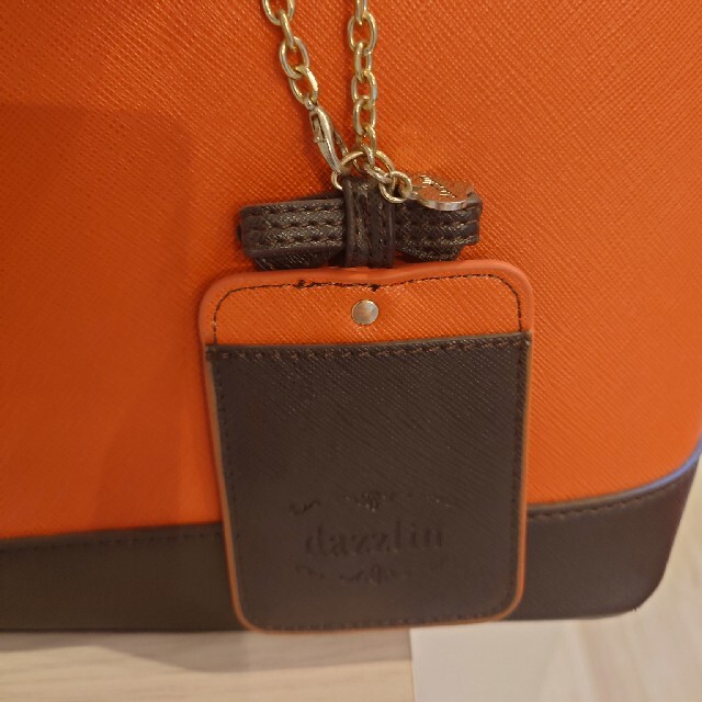 dazzlin(ダズリン)のダズリン　バイカラー　リボン　トートバック レディースのバッグ(トートバッグ)の商品写真