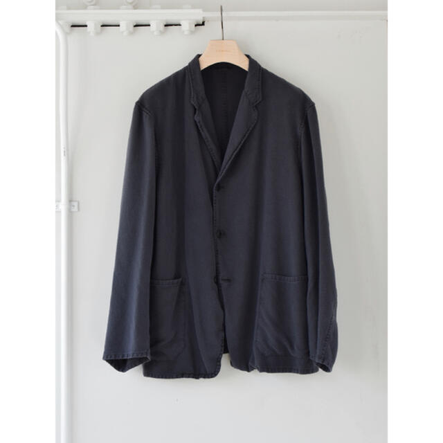 COMOLI(コモリ)のCOMOLI シルクネル ジャケット 21AW FADE NAVY 3 メンズのジャケット/アウター(テーラードジャケット)の商品写真