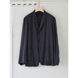 コモリ(COMOLI)のCOMOLI シルクネル ジャケット 21AW FADE NAVY 3(テーラードジャケット)