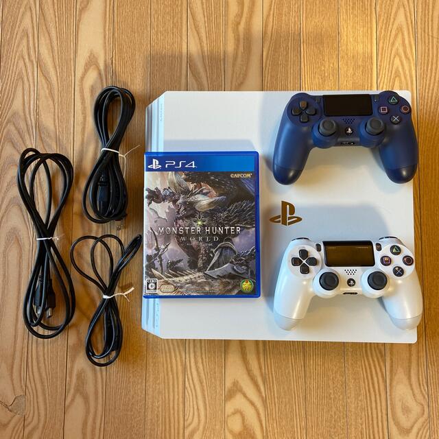 PlayStation 4 Pro ホワイト 1TB (CUH-7100B) 人気定番の エンタメ