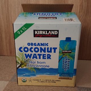 コストコ(コストコ)の有機ココナッツウォーター COSTCO (1L×8本)(その他)